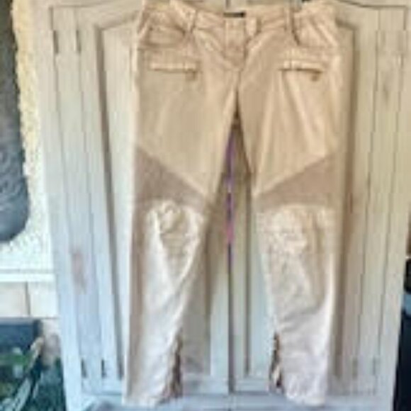 Balmain Moto Jeans - Picture 1 of 8